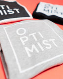 Optimist Unisex T-Shirt - Gray